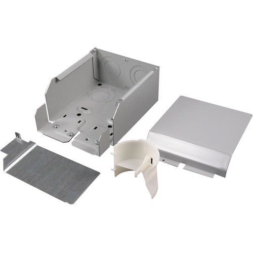 Middle Atlantic G4010DFO Cable Management Wiremold 4000 Entrance End Fitting - End Fitting - Gray - Steel - 1 Pack (g4010dfo) 786776014778