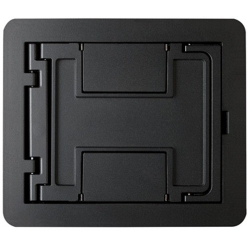 Middle Atlantic FPCTCBK Faceplates & Mounting Boxes Wiremold Fpbtc - Floorport Series Blank Cover Assembly - Black - Die-cast Aluminum, Aluminum, Metal  786776152074