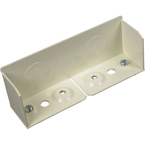 Middle Atlantic G4010B Cable Management Wiremold 4000 Blank End Fitting - End Fitting - Gray - Steel - 1 Pack (g4010b) 786776088847