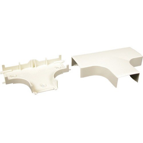 Middle Atlantic PN05F15FW Cable Management Wiremold Eclipse Pn05 Tee Fitting - Tee Fitting - Fog White (pn05f15fw) 786776035803