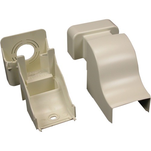 Middle Atlantic PN05F86V Cable Management Wiremold Eclipse Pn05 Drop Ceiling Connector Fitting - Ceiling Connector Fitting - Ivory (pn05f86v) 786776015799