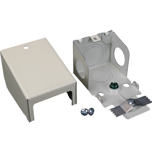 Middle Atlantic V2410C Cable Management Wiremold 2400 Entrance End Fitting - End Fitting - Ivory - 2.69" Length - Steel (v2410c) 996589661711