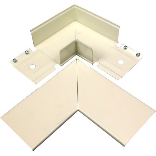 Middle Atlantic V3011E Cable Management Wiremold 3000 Flat Elbow Fitting - Elbow - Ivory - Steel (v3011e) 997966148832