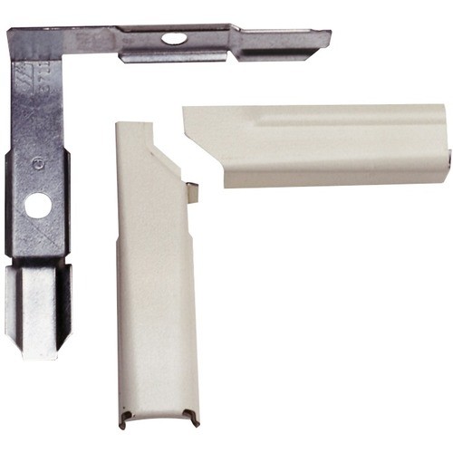 Middle Atlantic V5711LHA Cable Management Wiremold 500/700 Internal Twist Elbow Fitting - Internal Elbow Fitting - Ivory - Steel (v5711lha) 818263243634