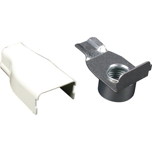 Middle Atlantic V5784 Cable Management Wiremold 500/700 Elbow Box Connector Fitting - Elbow Box Connector Fitting - Ivory - Steel (v5784) 786776039993