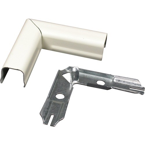 Middle Atlantic V711 Cable Management Wiremold 90anddeg; Flat Elbow - Elbow - Ivory - Steel (v711) 994138526863