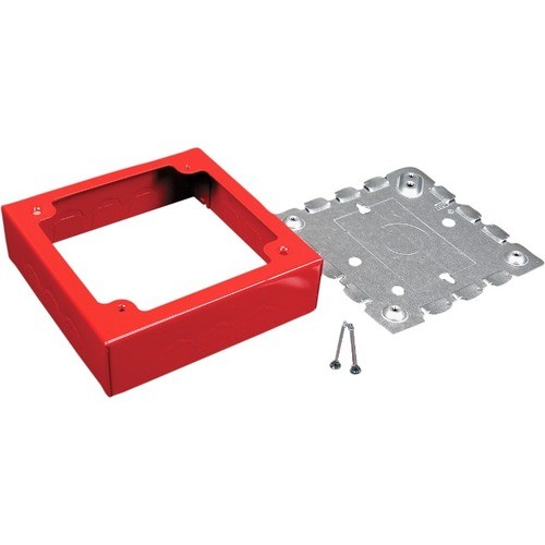 Middle Atlantic V5752 Faceplates & Mounting Boxes Wiremold 500/700 Two-gang Alarm Device Box Fitting - 1 X Total Number Of Socket(s) - 2-gang - Ivory  786776039726