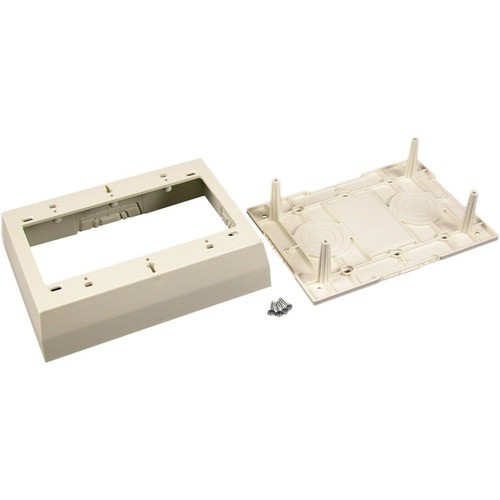 Middle Atlantic 2348-3 Mounting Kits Wiremold 2348-3 Mounting Box - Ivory - 1 X Socket(s) - 3-gang - Ivory 23483 786776056501
