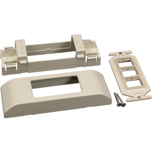 Middle Atlantic 2407-3TJFW Mounting Kits Wiremold 24073tjfw Mounting Bracket For Cable Raceway - Fog White (2407-3tjfw) 786776138283