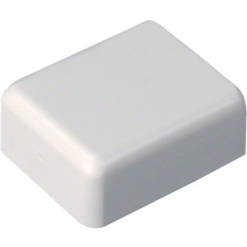 Middle Atlantic 2710B Cable Management Wiremold Uniduct 2700 Series Blank End Fitting Fitting - End Fitting - Ivory (2710b) 786776039320