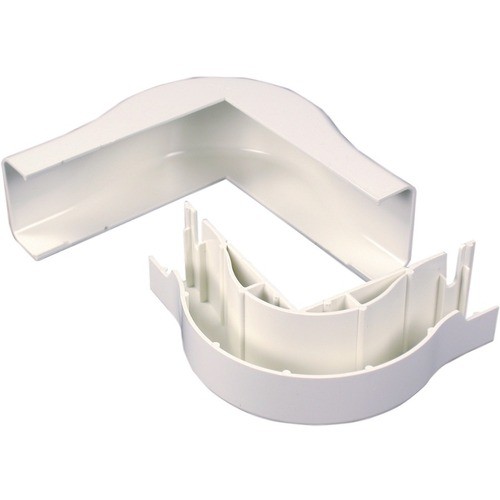 Middle Atlantic 2918FO-WH Cable Management Wiremold Uniduct Radiused External Elbow - Elbow - White (2918fo-wh) 2918fowh 652977141943