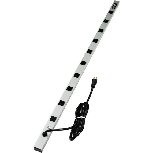 Middle Atlantic 4810BCS20R Power Strips Wiremold Cabinetmate 10-outlet Power Strip - 10 X Nema 5-20r - 5.91 Ft Cord - Gray (4810bcs20r) 786776052671