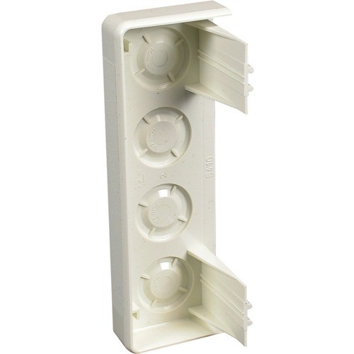 Middle Atlantic 5410 Cable Management Wiremold 5400 Blank End Fitting - End Fitting - Ivory - Polyvinyl Chloride (pvc) (5410) 786776100334