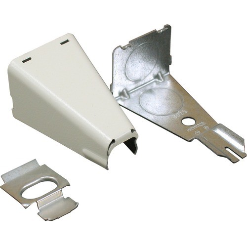 Middle Atlantic 5785WH Cable Management Wiremold 500/700 Combination Connector Fitting - Cable Raceway Joiner - White - 2.99" Length - Steel 786776563047