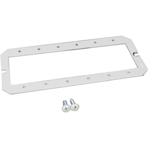 Middle Atlantic 6MAAP Faceplates & Mounting Boxes Wiremold Evolution 6at Series Device Plate - 1-gang - Black (6maap) 786564059745