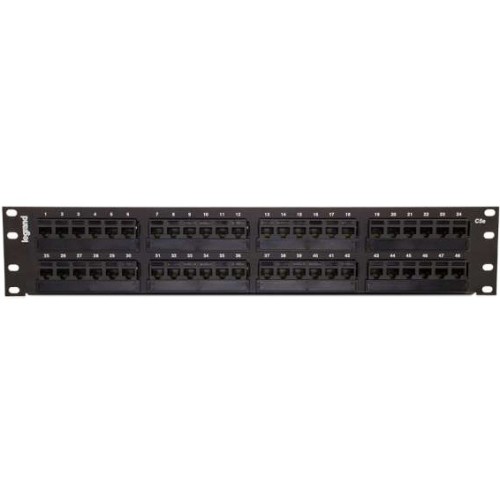 C2g 37199 Patch Panels C2g 24-port Cat6 110-type Patch Panel - 24 Port(s) - 24 X Rj-45 - 1u High - Black - 19" Wide - Rack- 818239533677