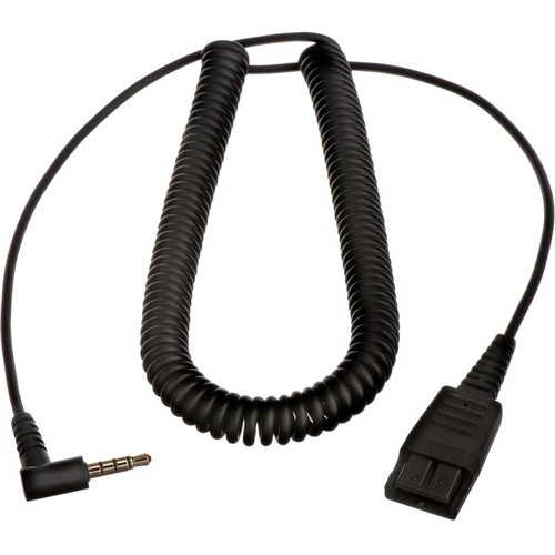 Jabra 8800-01-102 Cables Jabra Pc Cord - Mini-phone/quick Disconnect Audio Cable For Macbook Pro, Macbook Air, Headset, Audio 880001102 706487017462