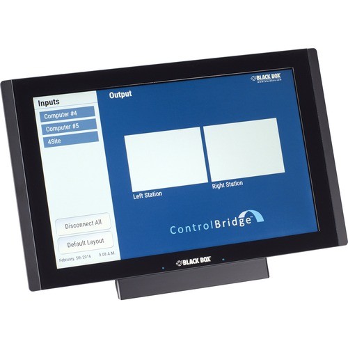 Black Box CB-TOUCH7-T Room Scheduling Displays Black Box Controlbridge Desktop Touch Panel - 1 - Aluminum (cb-touch7-t) Cbtouch7t 070090133131