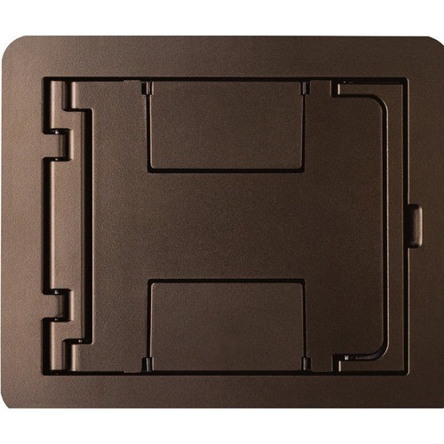 Middle Atlantic FPBTCBZ Faceplates & Mounting Boxes Wiremold Fpbtc - Floorport Series Blank Cover Assembly - Bronze - Die-cast Aluminum, Aluminum, Metal 786776152036