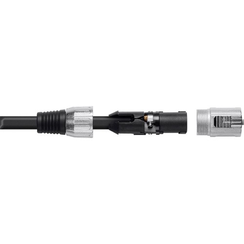 Monoprice 14571 Cables Monoprice Choice Series Nl4fc Speaker Cable With Four 12 Awg Conductors, 50ft - 50 Ft Speakon Audio  889028026519