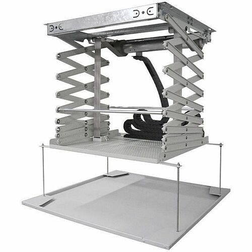 Monoprice 15495 Mounting Kits Monoprice Commercial 15495 Lift For Projector - Silver - 44 Lb Load Capacity - 500 X 500, 300 X 340  889028035955
