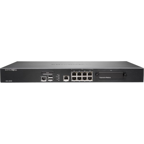 Sonicwall 01-SSC-3860 Network Security & Firewalls Sonicwall Nsa 2600 Network Security Appliance - 8 Port - Gigabit Ethernet - 8 X Rj-45 - 1 Total Expa 01ssc3860 758479038603