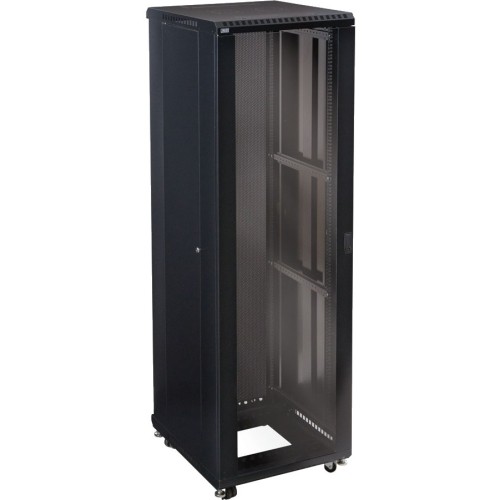 Kendall Howard, Inc 3101-3-024-42 Rack Equipment 42u Linier Server Cabinet - Glass/solid Doors - 24" Depth 3101302442 879447004717
