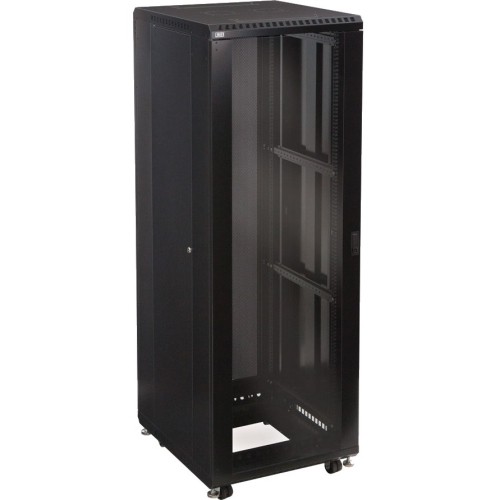 Kendall Howard, Inc 3103-3-024-37 Rack Equipment 37u Linier Server Cabinet - Glass/glass Doors - 24" Depth 3103302437 879447004786