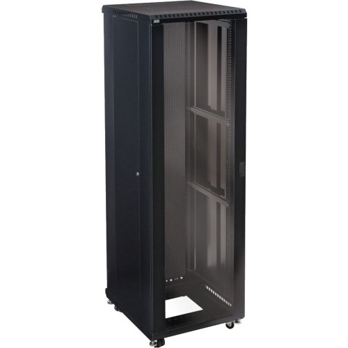 Kendall Howard, Inc 3103-3-024-42 Rack Equipment 42u Linier Server Cabinet - Glass/glass Doors - 24" Depth 3103302442 818240589694
