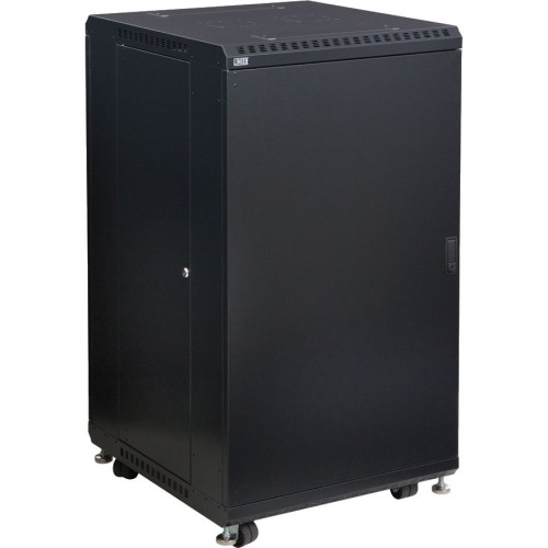 Kendall Howard, Inc 3106-3-024-22 Rack Equipment 22u Linier Server Cabinet - Solid/vented Doors - 24" Depth 3106302422 818240601044