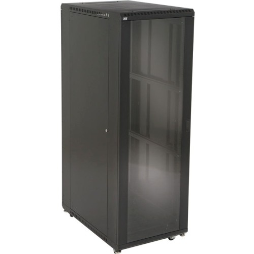 Kendall Howard, Inc 3101-3-001-37 Rack Equipment 37u Linier Server Cabinet - Glass/solid Doors - 36" Depth 3101300137 818240563410