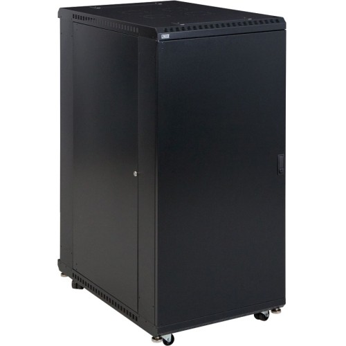 Kendall Howard, Inc 3108-3-001-27 Rack Equipment 27u Linier Server Cabinet - Solid/solid Doors - 36" Depth 3108300127 818240624340