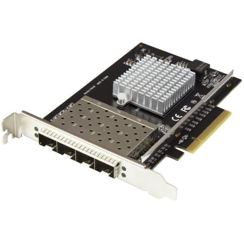 Startech PEX10GSFP4I Network Cards Quad-port Sfp+ Server Network Card - Pci Express - Intel Xl710 Chip 818214027528