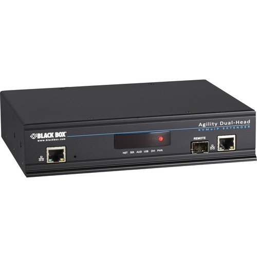 Black Box ACR1020A-R KVM Consoles/Extenders Black Box Agility Kvm-over-ip Matrix, Dual-head Dvi-d, Usb 2.0, Kvm Receiver - 2 Local User(s) - 330 Acr1020ar 822088123590