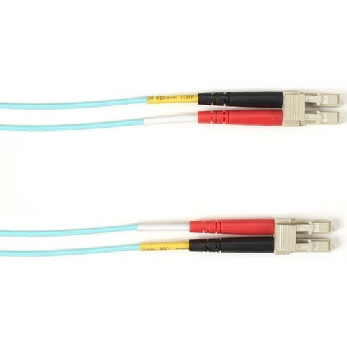 Black Box FOCMP10-001M-LCLC-AQ Cables Black Box Fiber Optic Duplex Patch Network Cable - 3.20 Ft Fiber Optic Network Cable For Network Dev Focmp10001mlclcaq 822088082330