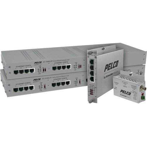 Pelco EC-1501U-M Cable Extenders Pelco Ec-1500c/u Series Ethernetconnect Extender - 2 X Network (rj-45) - 3000 Ft Extended Range (ec- Ec1501um 700880329344