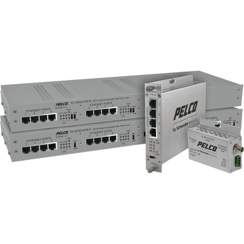 Pelco EC-3001ULPOE-M Cable Extenders Pelco Ec-3000c/u Series Ethernetconnect Extender - 2 X Network (rj-45) - 3000 Ft Extended Range (ec- Ec3001ulpoem 700880329429