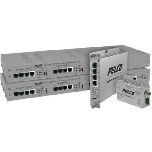 Pelco EC-3008CLPOE-R Cable Extenders Pelco Ec-3000c/u Series Ethernetconnect Extender - 8 X Network (rj-45) - 5000 Ft Extended Range (ec- Ec3008clpoer 700880329498
