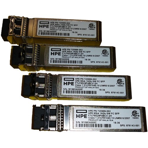Hp C8R24B Switch Modules Msa 16gb Short Wave Fibre Channel Sfp+ 4-pack Transceiver 190017186368