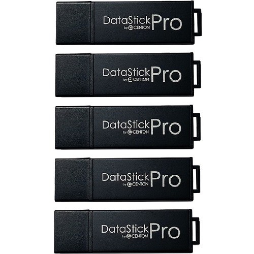 Centon Electronics S1-U3P6-8G-5B Flash Drives Centon 8 Gb Datastick Pro Usb 3.0 Flash Drive - 8 Gb - Usb 3.0 - Black - 5 Year Warranty - 5 Pack (s S1u3p68g5b 731969609569