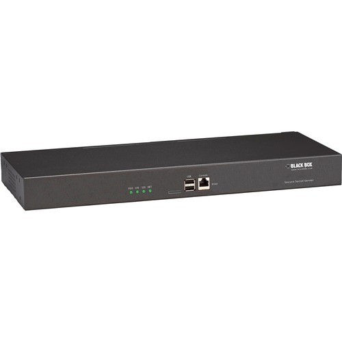Black Box LES1516A Terminal & Device Servers Black Box 16_pt Console Server - Console Server - Cisco Pinout, (16) Rs-232 Rj45, (2) 10/100/1000-mb 822088130598