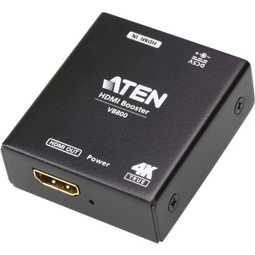Aten VB800 Signal Splitters/Amplifiers Aten True 4k Hdmi Booster-taa Compliant - 4096 X 2160 - 600 Mhzmaximum Video Bandwidth - 65.62 Ft Ma 818242423088