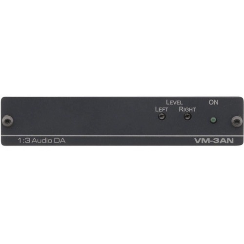 Kramer Electronics 11-70797090 Signal Splitters/Amplifiers Kramer Vm-3an 1:3 Balanced Stereo Audio Distribution Amplifier - Audio Line In - Audio Line Out (11- 1170797090 7291063002824