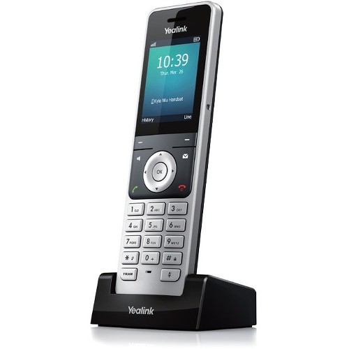Yealink W56H Handsets Yealink W56h Handset - Cordless - Dect - 100 Phone Book/directory Memory - 2.4" Screen Size - Usb -  644391071838