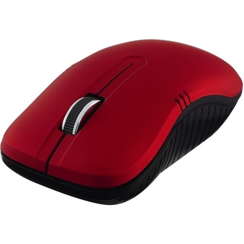 Verbatim 99767 Pointing Devices (Mice) Verbatim Wireless Notebook Optical Mouse, Commuter Series - Matte Red - Optical - Wireless - Radio F 023942997672