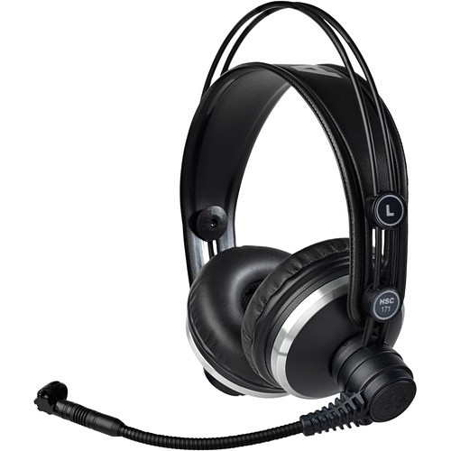Harman Pro 2955X00310 Headsets/Earsets Akg Professional Hsc171 Headset - Stereo - Mini Xlr - Wired - 55 Ohm - 18 Hz To 26 Khz - Over-the-he 