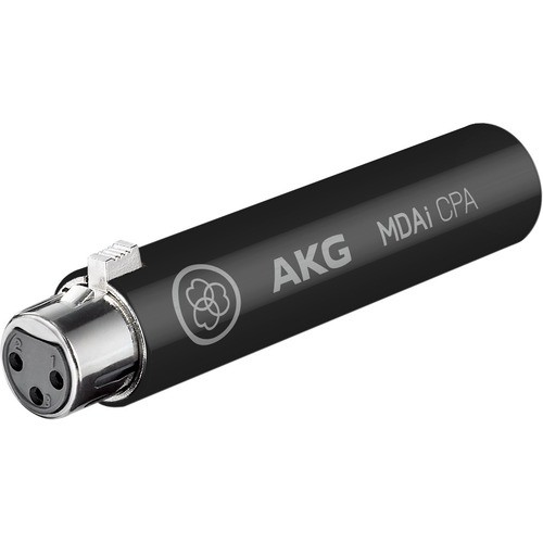 Harman Pro 3100H00310 Connector Adapters Akg Mdai Cpa Connected Pa Microphone Adapter - 1 X Xlr Male Audio - 1 X Xlr Female Audio - Black (31 885038040323