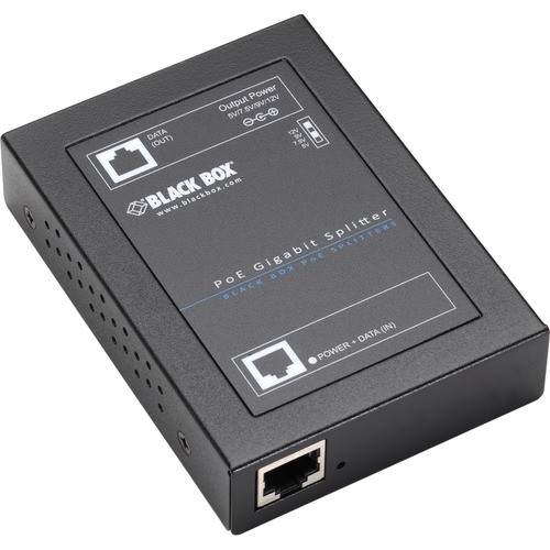 Black Box LPS2001 Signal Splitters/Amplifiers Black Box Poe+ Gigabit Splitter - 5-12-vdc, 6-amp - Network (rj-45) - Taa Compliant (lps2001) 822088110484