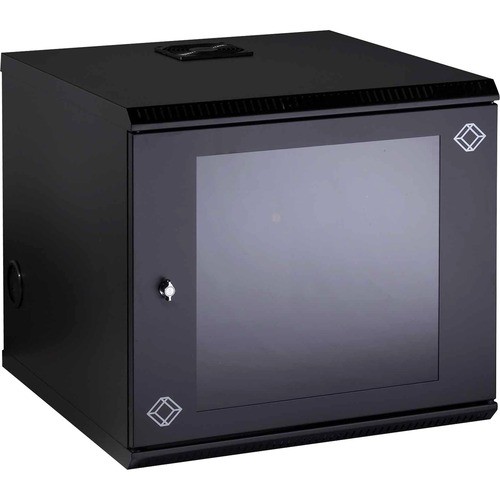 Black Box RM2413AE Rack Equipment Black Box Wallmount Cabinet - 10u, 22"w X 23.5"d, M6 Square Holes - 10u Rack Height - Wall Mountable 822088114116