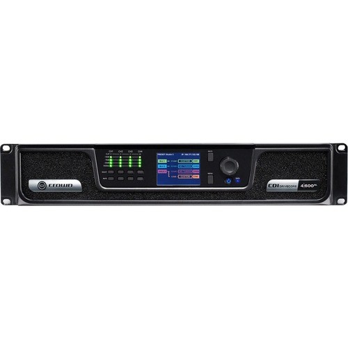 Harman Pro NCDI4X600BL-U-US A/V Receivers & Amplifiers Crown Cdi Drivecore 4 600bl Amplifier - 2400 W Rms - 4 Channel - 0.4% Thd - 20 Hz To 20 Khz - Ethern Ncdi4x600bluus 691991006975